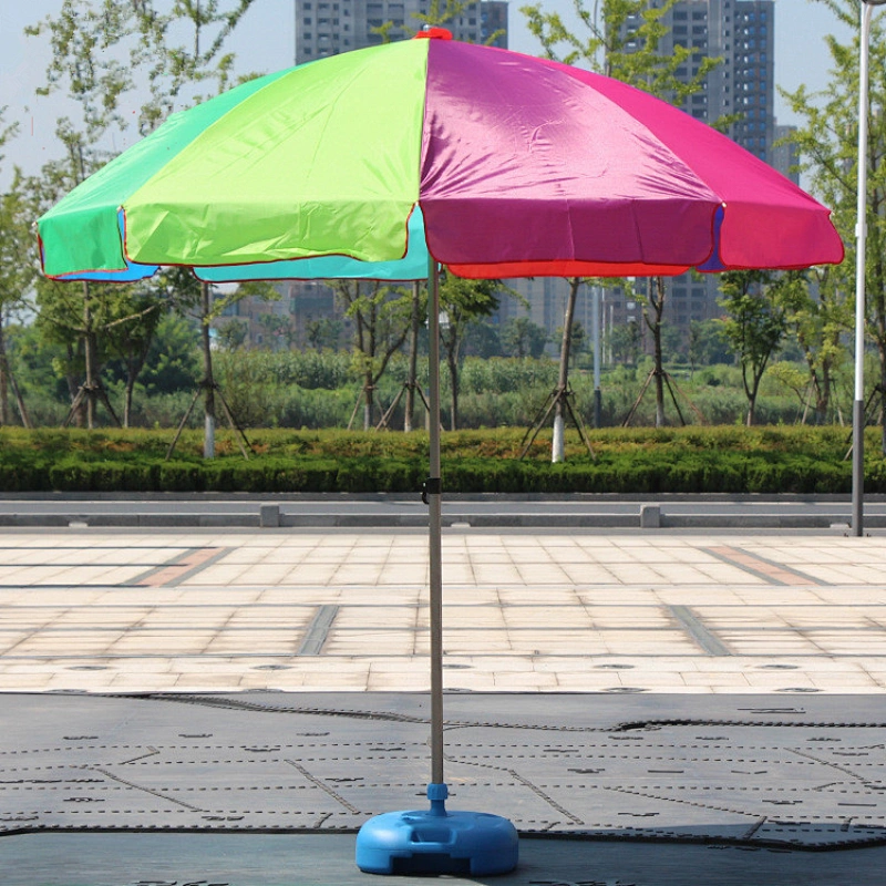 Sombrilla grande respetuosa del medio ambiente del parasol de playa de la lluvia de la promoción única para la venta