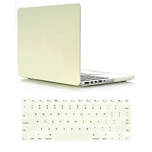 2 in 1 laptop Custom keyboard laptop case cream case and Matching keyboard protector for mac case 13 15 17