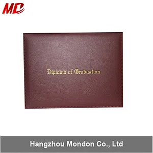 Finest Quality PU Diploma Booklets With 