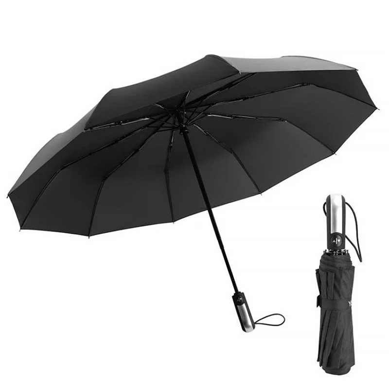 Windproof Travel Auto Open Close Inverted Design Lightweight Foldable Automatic Umbrella for Large Two Person