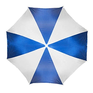 Sombrillas de playa con logo estampado.