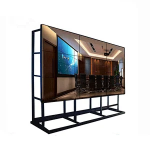 Ultra-Narrow Bezel 4x4 LCD 4K TV Video Wall For Sale