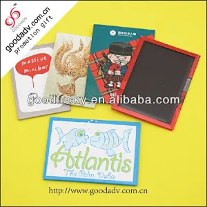 National culture design Lovely promotion Tinplate fridge magnet