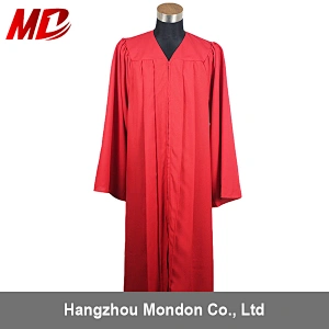 Specially Worn Adult Multicolor Customized High School Graduation Gown