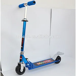 2pcs Sand wheels foldable mini kick kids scooter