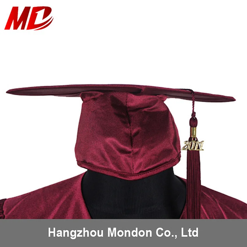 Shiny Maroon Kindergarten Graduation Robes