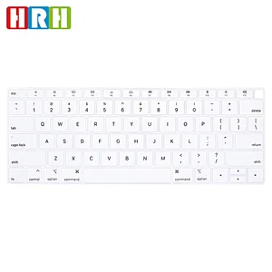 english laptop keyboard Silicone Keyboard Cover skin for MacBook Newest Air 13 Inch 2018 Release A1932 with Retina Display