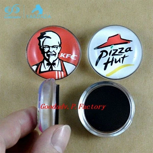 2018 New products made in China crystal dome fridge magnet glass marbles for magnets
