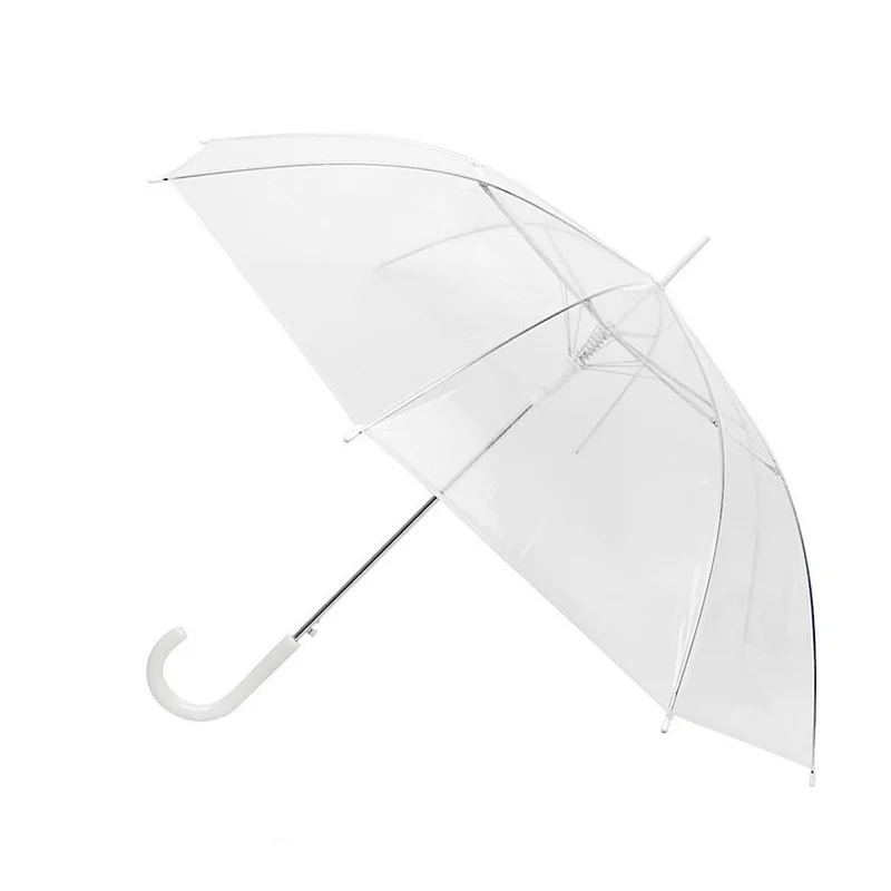 Custom poe transparent promotion umbrella for gilfs