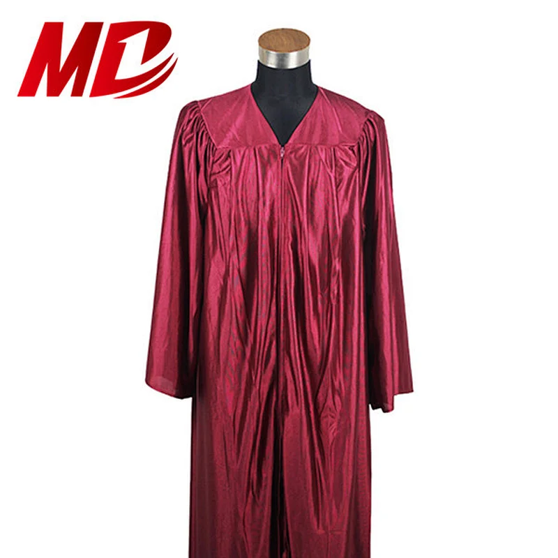 In Stock Cheap Price Maroon Graduation Gown