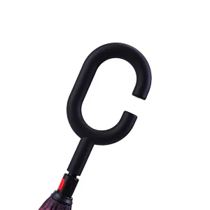 Inverted ambrella with logo