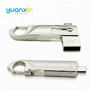 Swivel Keychain Carabine Type C OTG USB Flash Drive 3.0 / 3.1