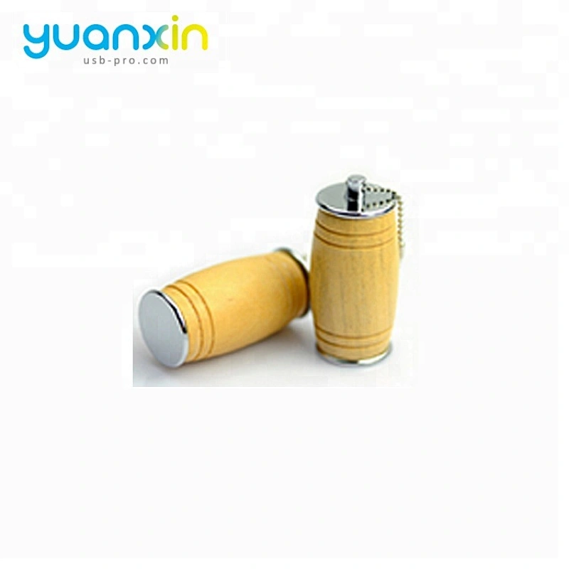 Hot Sales Wooden Usb Flash Stick Beer Bottle Usb Flash Drive