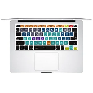 Waterproof Keyboard Protective Film TPU Avid ProTools shortcuts keyboard skin oem hotkeys keyboard covers for Macbook Pro