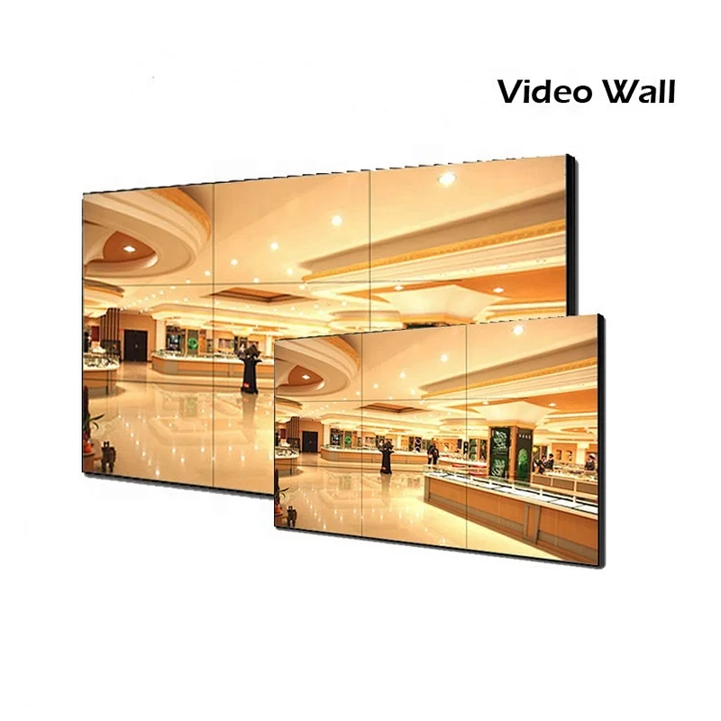 2 x 2 LCD Video Wall Panel 5mm Super Narrow Bezel