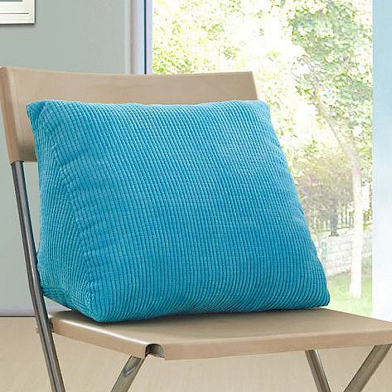 Reading in bed back support wedge pillow rest cushion