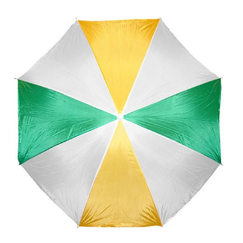 Sombrillas de playa con logo estampado.