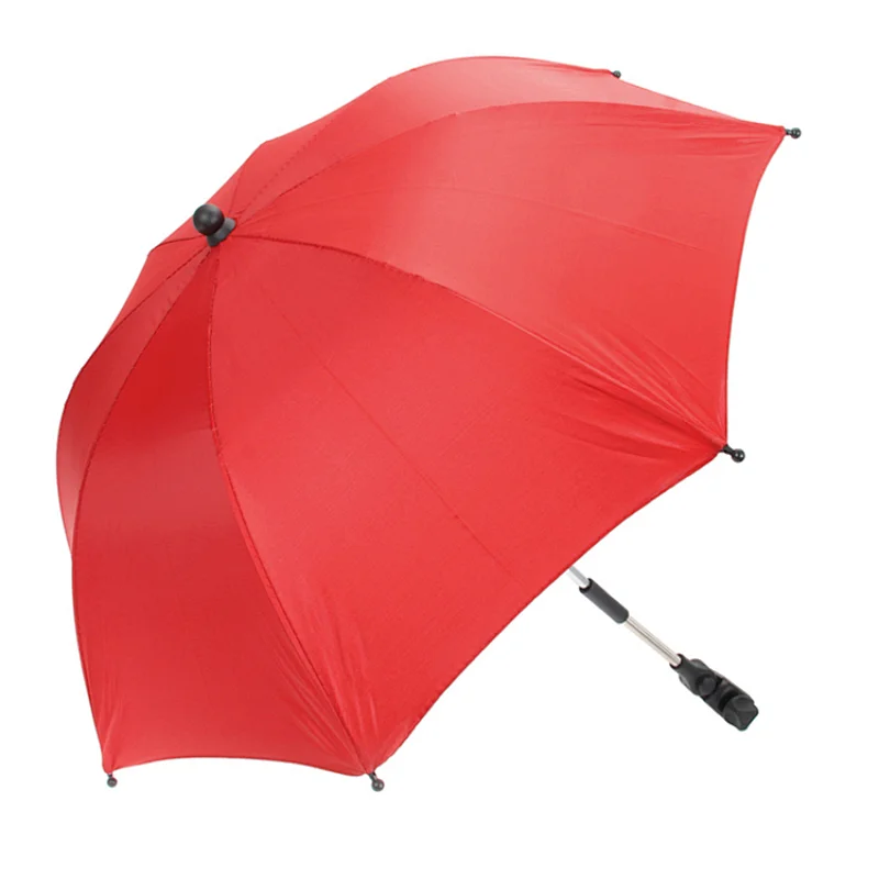 Colorful Kids Bicycle Chair Bar Holder stand Stroller Clip Bike Umbrella