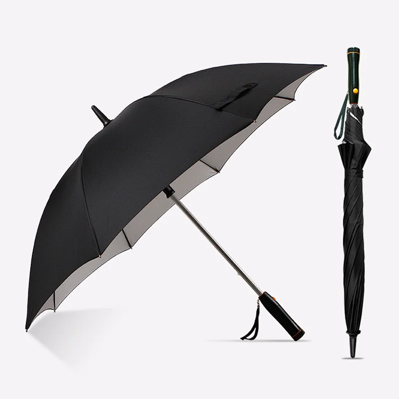 23inch stock cheap outdoor golf fan umbrella with USB Rechargeable