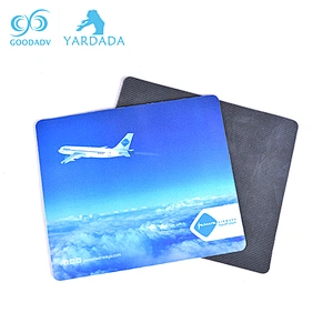 Wholesale customised small designer cheap laptop blue mouse pads