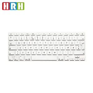 buy laptop in italy Wholesale norwegian Colored silicone keyboard  Protector Laptop  for Macbook Pro 13