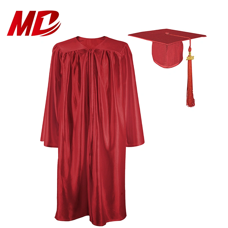 Customized High Quality Shiny Kindergarten Graduation Cap & Gown