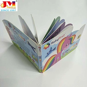 Baby Learning Colors Book Educational  Card Board  Kid's   Printing Services