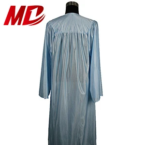 Customised Hot sale Sky Blue Graduation Gown