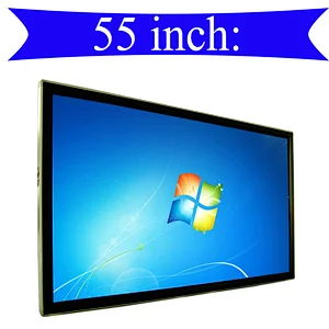 IR/PCAP interactive mutil touch screen tft lcd computer monitor