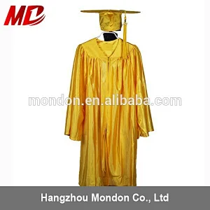 Primary/Elementary School Graduation Gown -Primary School Graduation Gown &Cap-Shiny