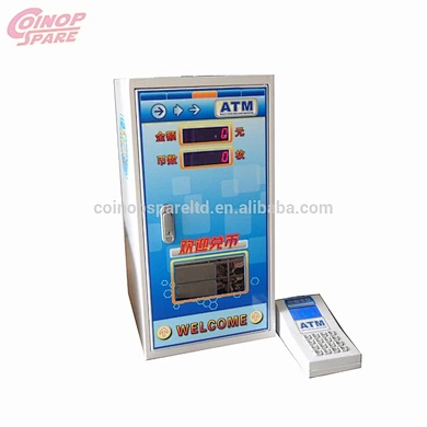 portable coin operated dispenser/coin change