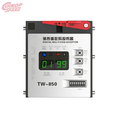Game machine Bill acceptor Type multi coin acceptor