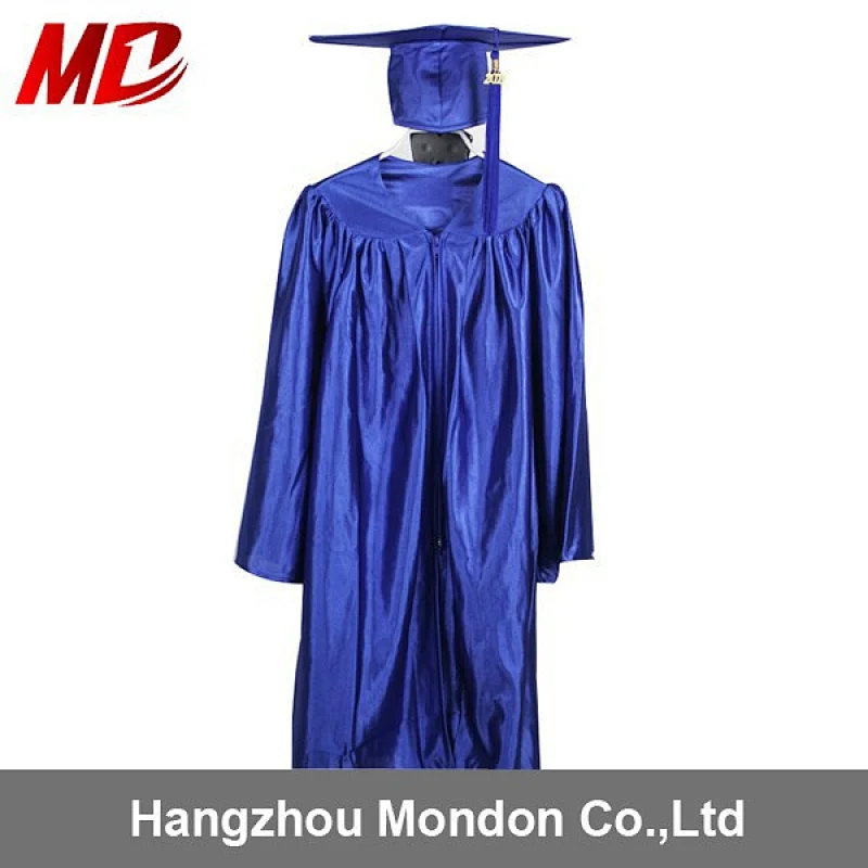 Infant Blue Graduation Cap and Gown in Promotion