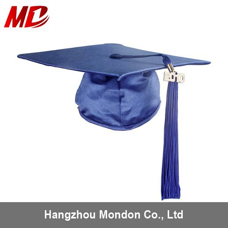 Child Shiny Graduation Caps Gowns