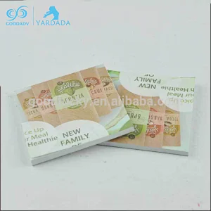 2018 mid-customized fashion gifts home decor cheap logo printed notepad sticky