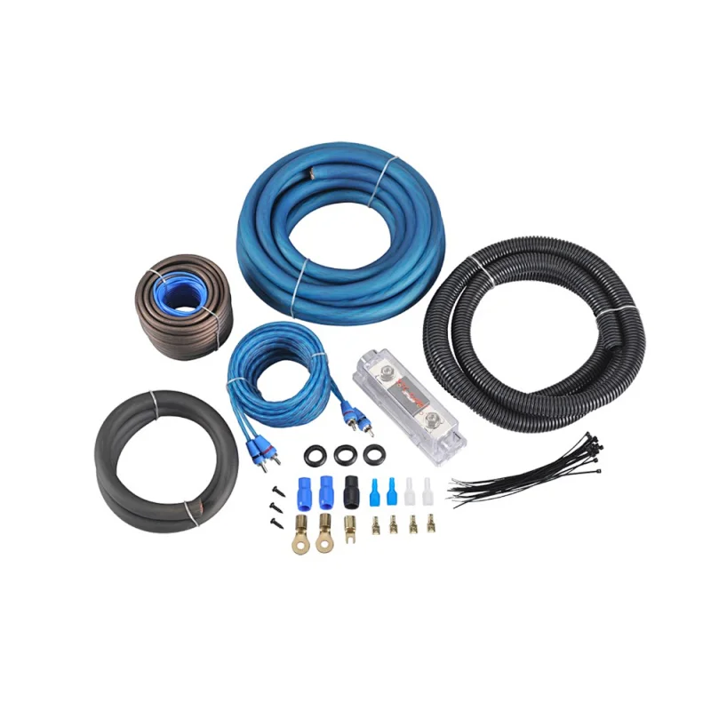 JLD audio amplifier wiring kits for car audio 0GA flexible power ground cable