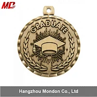 high quality Customized Zinc Alloy Graduation Medal or Suvenir