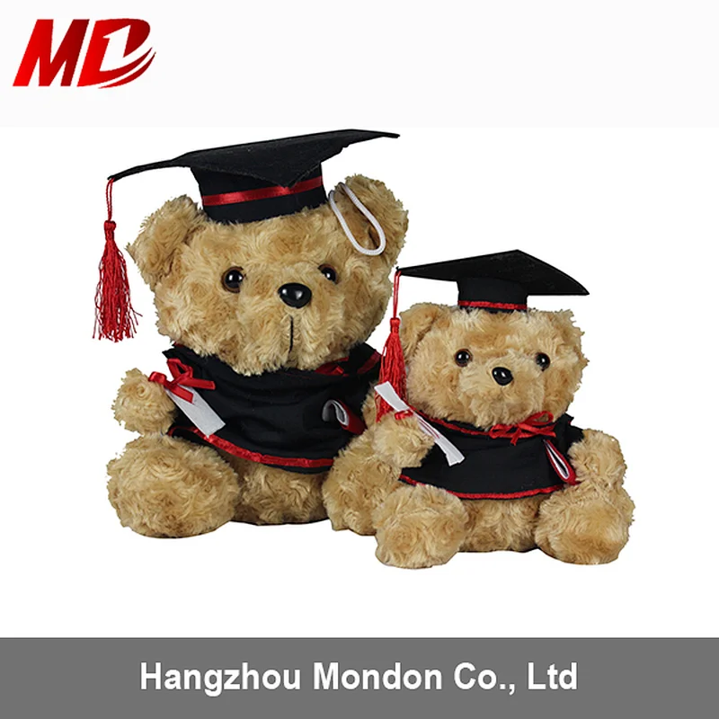 Custom Design Plush Bear Toy Graduation Gifts gifts for graduate students