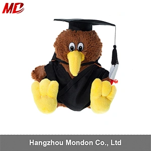 Wholesale High Quality Graduation Caps and Tassels Plush Stuffed EagleToys