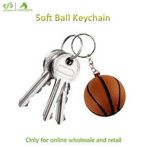 Car ornament pu club gift basketball lover wallet children toy keychain
