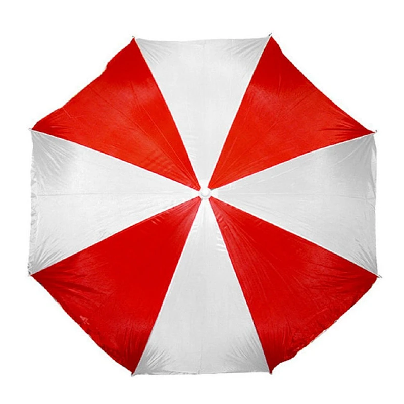 Beach umbrellas with logo prints