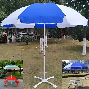 Paraguas de playa al aire libre de la paja de la publicidad de la paja del jardín de la promoción impresa de Sun del parasol