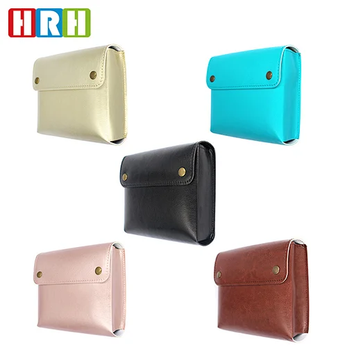 soft PU leather case portable Protective laptop bag pouch for power bank bag pc case china