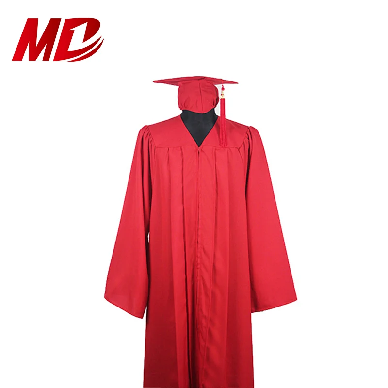 General High School and College Unisex Graduation Gown and Cap