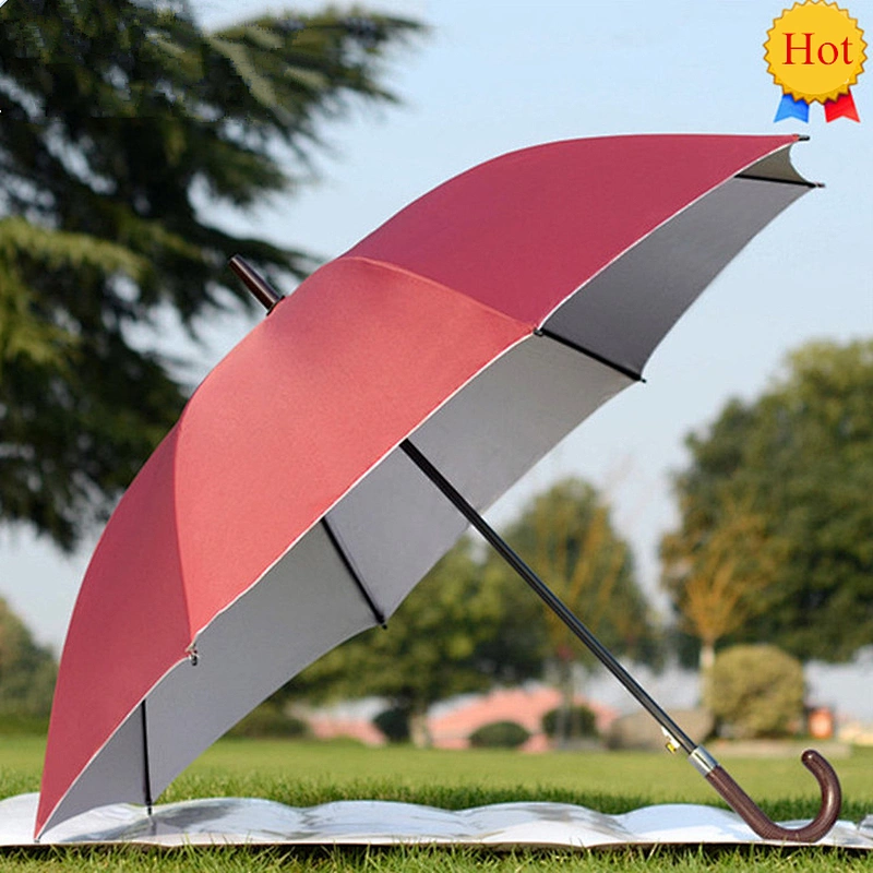 Publicidad logotipo personalizado diseñador selfie palo recto paraguas