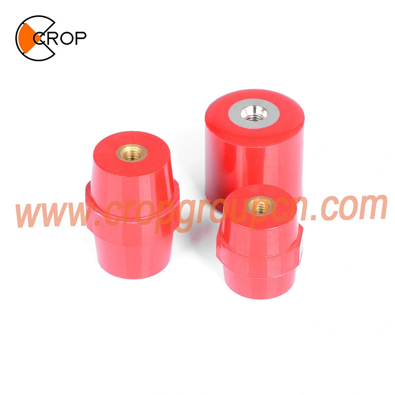 Aislador de epoxy de alta calidad de la barra de distribución de epoxy del tornillo de cobre eléctrico de la baja tensión