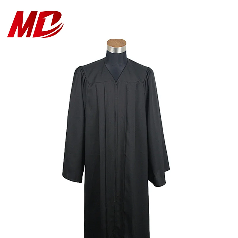 Full Fluted Back and Shoulder Traditional Clergy Robes