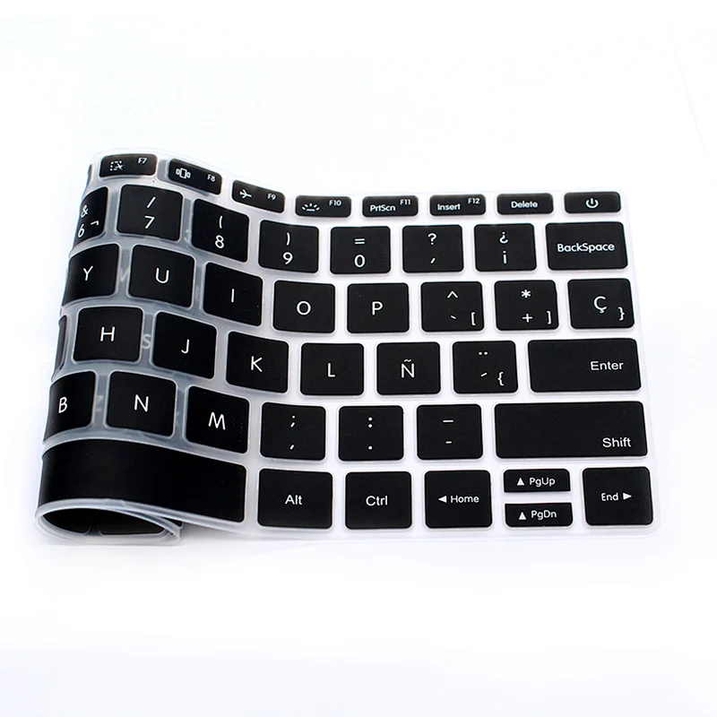 Anti-dust Silicone Spanish Keyboard Protective Film laptop skin for Xiaomi 12.5