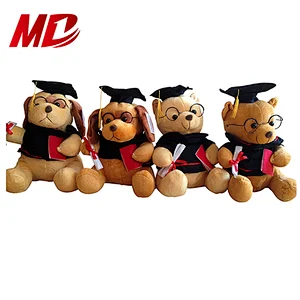 Lovely Customized Graduation Plush Toy Teddy Bear