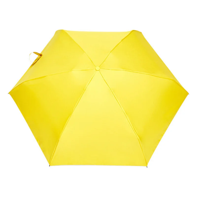 Capsule mini windproof 5 fold umbrella